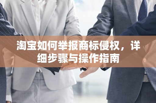 淘宝如何举报商标侵权，详细步骤与操作指南