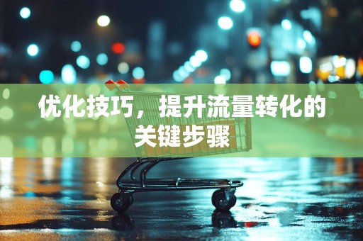 优化技巧，提升流量转化的关键步骤