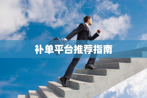 补单平台推荐指南