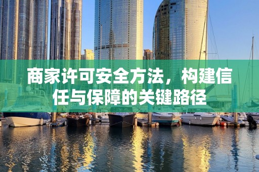 商家许可安全方法，构建信任与保障的关键路径