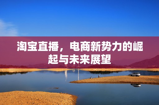 淘宝直播，电商新势力的崛起与未来展望