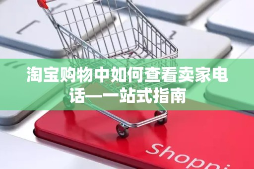 淘宝购物中如何查看卖家电话—一站式指南