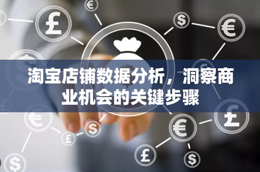 淘宝店铺数据分析，洞察商业机会的关键步骤