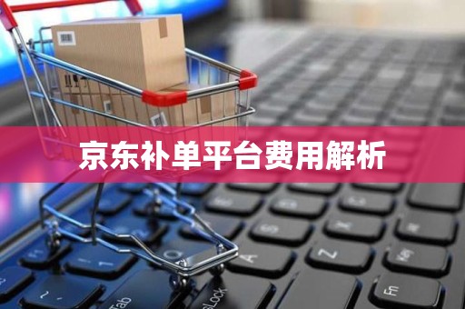 京东补单平台费用解析