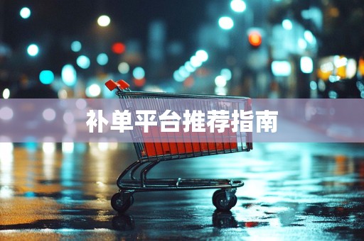 补单平台推荐指南