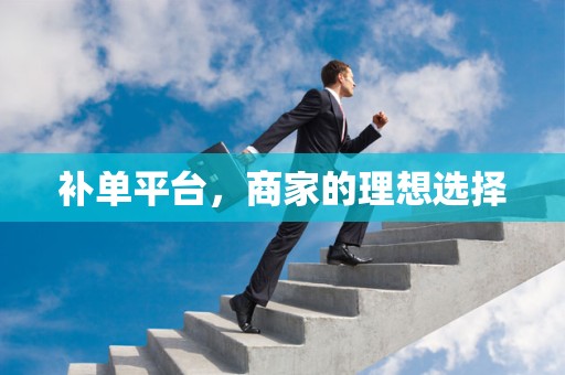 补单平台，商家的理想选择