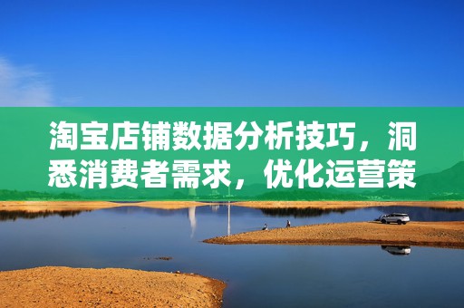 淘宝店铺数据分析技巧，洞悉消费者需求，优化运营策略