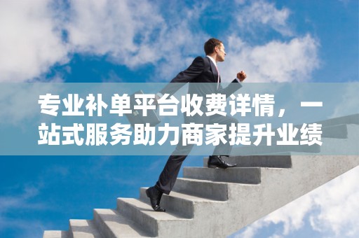 专业补单平台收费详情，一站式服务助力商家提升业绩