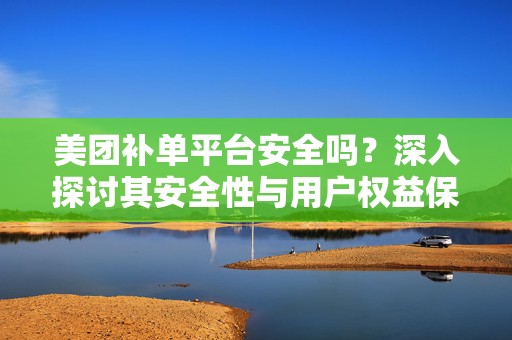 美团补单平台安全吗？深入探讨其安全性与用户权益保护