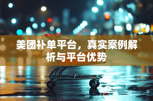 美团补单平台，真实案例解析与平台优势