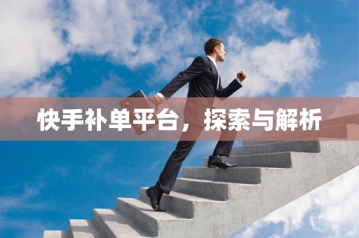 快手补单平台，探索与解析