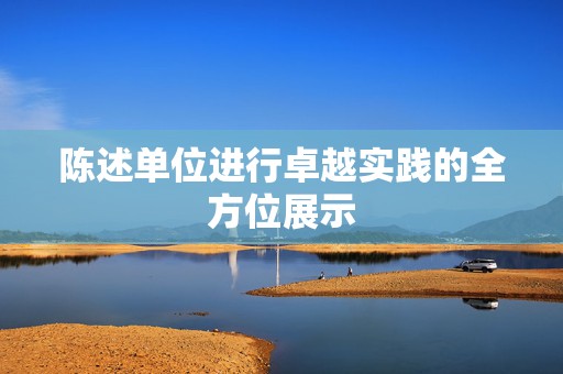 陈述单位进行卓越实践的全方位展示