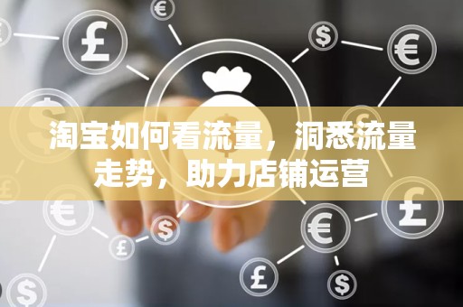 淘宝如何看流量，洞悉流量走势，助力店铺运营