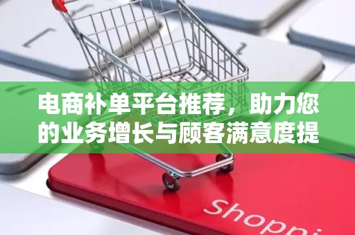 电商补单平台推荐，助力您的业务增长与顾客满意度提升