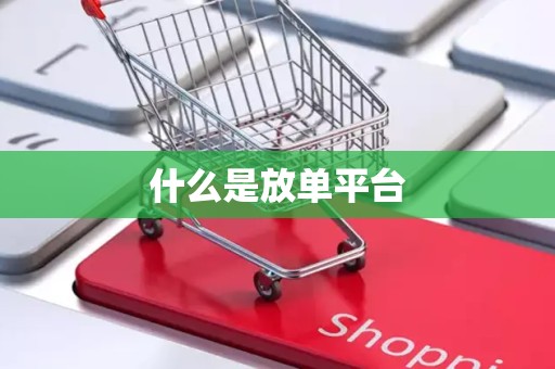 什么是放单平台