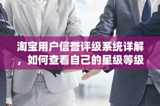 淘宝用户信誉评级系统详解，如何查看自己的星级等级