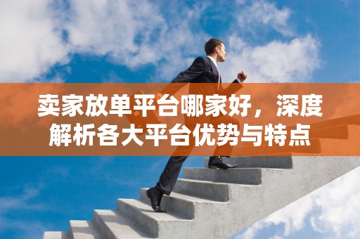卖家放单平台哪家好，深度解析各大平台优势与特点