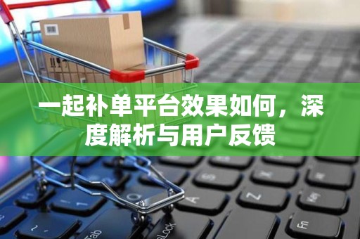一起补单平台效果如何，深度解析与用户反馈