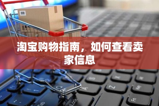 淘宝购物指南，如何查看卖家信息