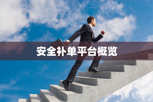 安全补单平台概览