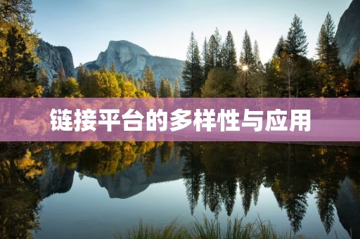 链接平台的多样性与应用