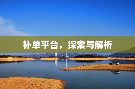 补单平台，探索与解析
