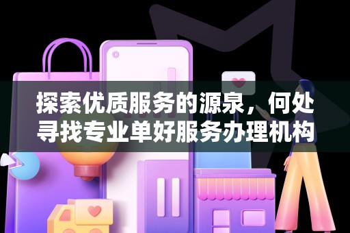 探索优质服务的源泉，何处寻找专业单好服务办理机构