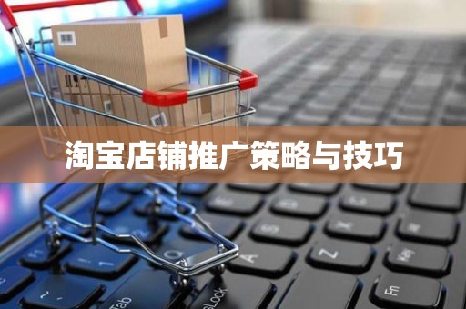 淘宝店铺推广策略与技巧