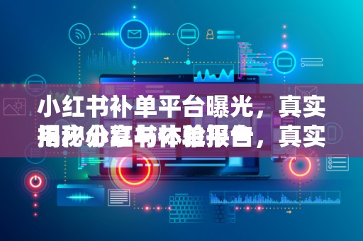 小红书补单平台曝光，真实用户分享与体验报告
揭秘小红书补单平台，真实用户的深度体验与分享