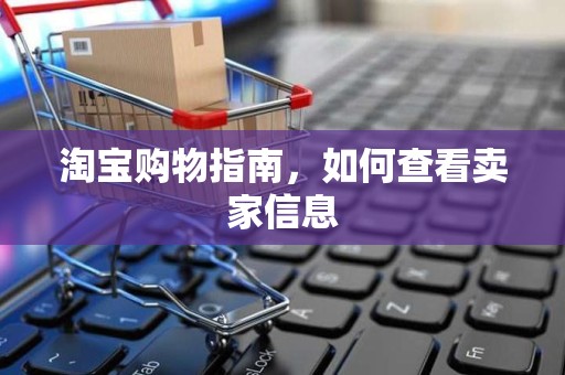 淘宝购物指南，如何查看卖家信息