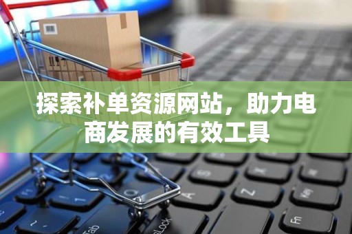 探索补单资源网站，助力电商发展的有效工具