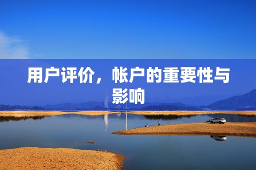 用户评价，帐户的重要性与影响
