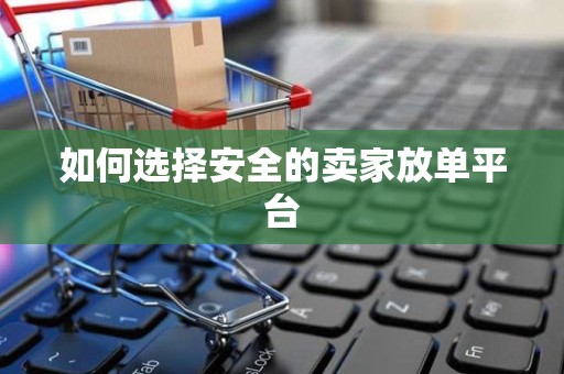 如何选择安全的卖家放单平台