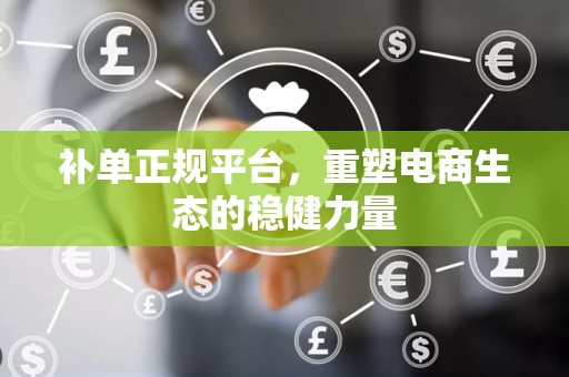 补单正规平台，重塑电商生态的稳健力量