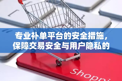 专业补单平台的安全措施，保障交易安全与用户隐私的关键要素
