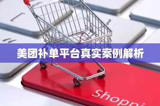 美团补单平台真实案例解析