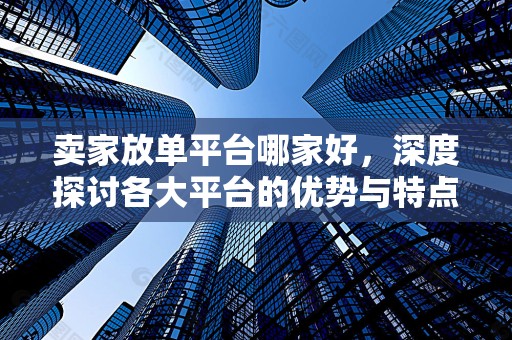卖家放单平台哪家好，深度探讨各大平台的优势与特点
