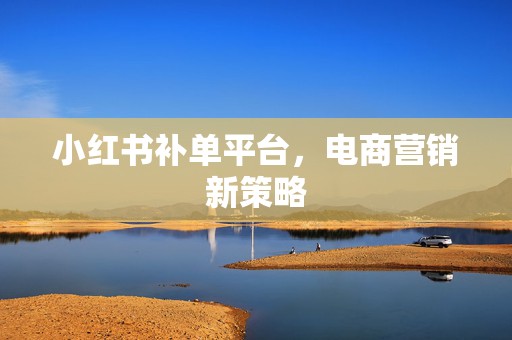 小红书补单平台，电商营销新策略