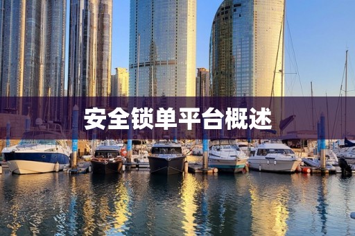 安全锁单平台概述