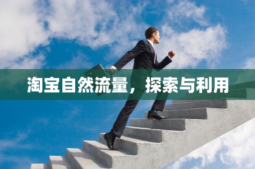 淘宝自然流量，探索与利用