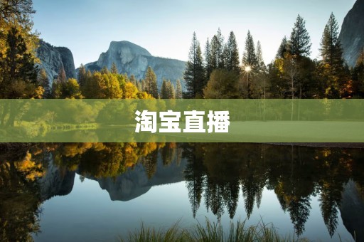 淘宝直播