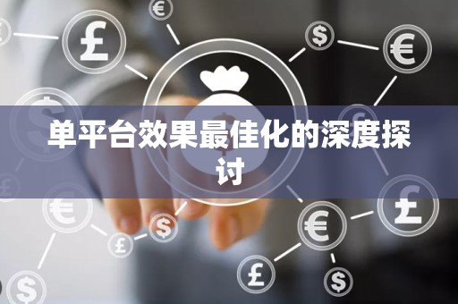 单平台效果最佳化的深度探讨
