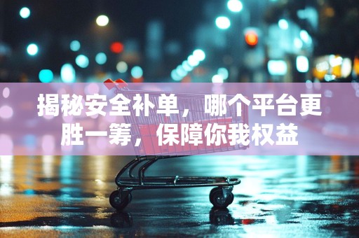 揭秘安全补单，哪个平台更胜一筹，保障你我权益