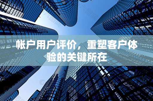 帐户用户评价，重塑客户体验的关键所在
