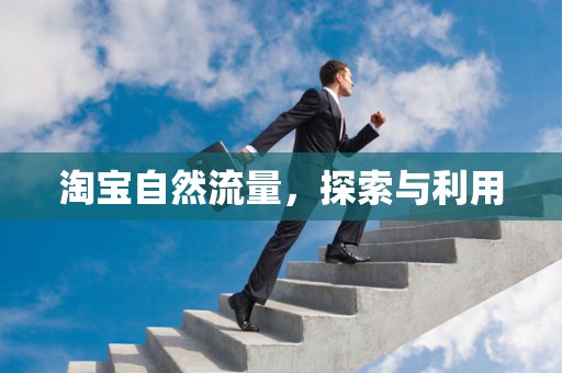 淘宝自然流量，探索与利用