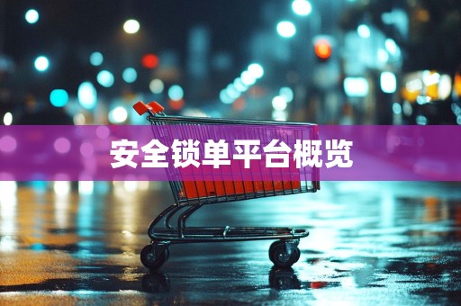 安全锁单平台概览