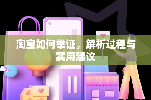 淘宝如何举证，解析过程与实用建议