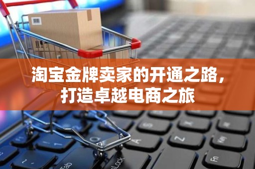 淘宝金牌卖家的开通之路，打造卓越电商之旅