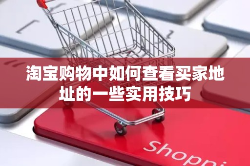 淘宝购物中如何查看买家地址的一些实用技巧