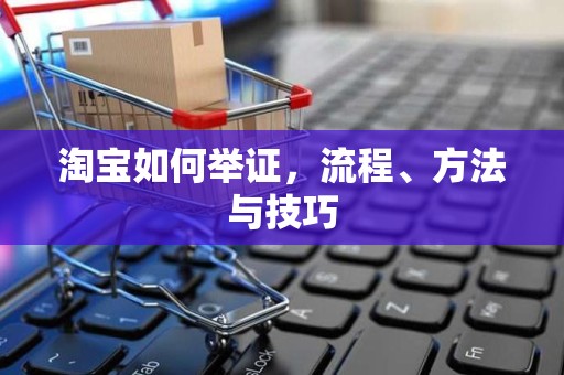 淘宝如何举证，流程、方法与技巧